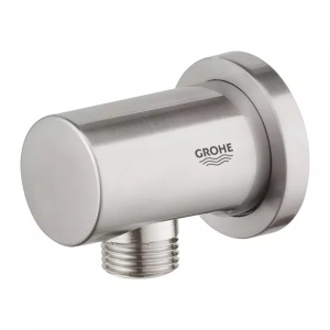 Cot de iesire dus Grohe Rainshower crom periat Supersteel - Img 2