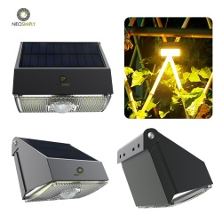 Lampa Solara De Exterior LED, NeoSimply, 1000 Lumens, 10W, 20 led-uri, IP65, cu senzor de proximitate si 3 moduri smart de operare - Img 6