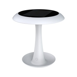 Lampa Solara LED Portabila si Reincarcabila de Interior Exterior, Hat Neosimply, 500 lumeni, 4 Moduri de utilizare, panou solar, White