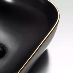 Lavoar de blat PRO TOKYO BLACK MAT GOLD EDGE - Img 3