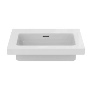 Lavoar pe mobilier Ideal Standard Atelier Extra alb lucios cu orificiu preaplin 61 cm - Img 2