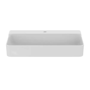 Lavoar suspendat Ideal Standard Atelier Conca 80 cm alb lucios cu orificiu baterie T379501 - Img 3