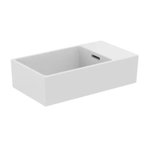 Lavoar suspendat Ideal Standard Atelier Extra alb lucios 45 cm cu orificiu preaplin dreapta - Img 1