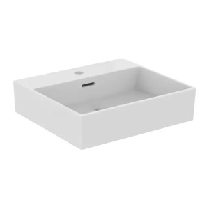 Lavoar suspendat Ideal Standard Atelier Extra alb lucios cu orificiu baterie si preaplin 50 cm - Img 1