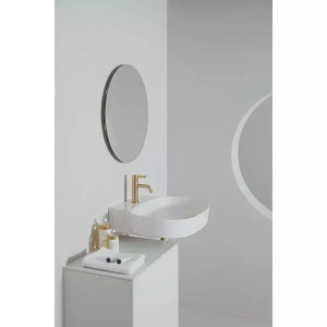 Lavoar suspendat Ideal Standard Atelier Linda-X cu orificiu baterie 60 cm alb lucios - Img 6