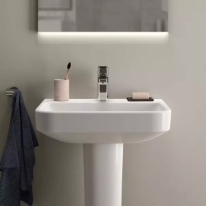 Lavoar suspendat Ideal Standard i.life B alb lucios 55 cm - Img 6