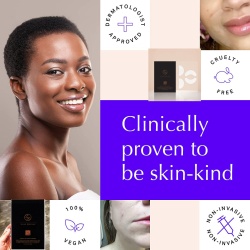 Masca antirid reutilizabila Antiaging REFINE pentru zona ochilor si al gurii, Eye and Smile Pads Anti Wrinkle, din silicon medical, antiinflamator si hidratant - Img 6