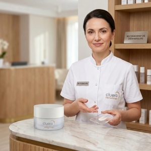 Masca Exfolianta Clean Care Cluera®, Made in Switzerland, Tehnologie Safe Scrub, Pentavitin, masca cu hidratare profunda si exfoliant delicat - Img 4