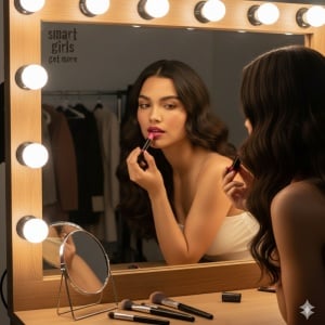 Ruj de buze cu pigment intens Smart Girls Get More, Colectia Long lasting love, rezistent la apa, One and Only - Img 4
