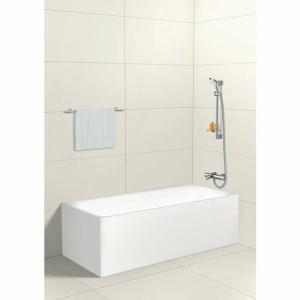 Set de dus cu bara Hansgrohe Crometta Vario si savoniera crom - Img 3