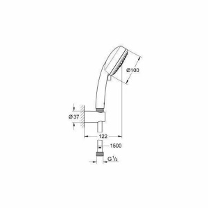 Set de dus Trio Grohe New Tempesta 100 Cosmopolitan Eco - Img 2