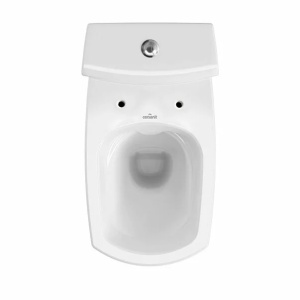 Set vas WC pe pardoseala Cersanit Carina New Clean On cu rezervor si capac inchidere lenta - Img 2
