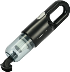 Aspirator de mana SeveShop pentru masina, 7.4V, 2000 mAh, 0.7l, Putere 6.000 PA, Autonomie 20 minute, cu filtru HEPA, negru electro punk