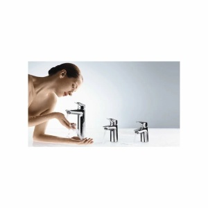 Baterie lavoar inalta PRO HANSGROHE LOGIS, 190 crom - Img 3