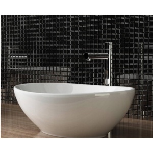Baterie lavoar PRO HELIA High SILVER, Montaj pe chiuveta, inaltime 30 cm, finisaj Crom - Img 3