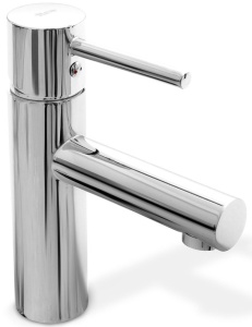 Baterie lavoar REA TESS Low Chrome LOW, Inaltime 18cm, finisaj Crom - Img 1