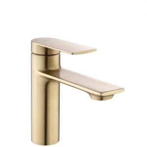 Baterie pentru baie REA Storm, Design Modern, Culoare Gold Brush Low
