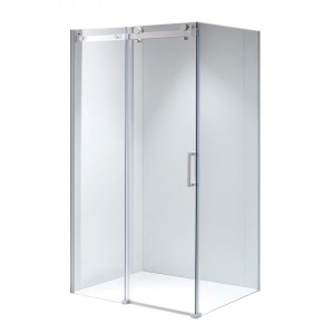 Cabina de dus KZ203A Dreptunghiulara 100x80cm, Design Modern, Culoare Alb