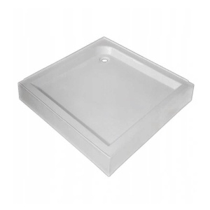 Cabina de dus patrata WSH309B , cu cadita de dus 90x90cm , Culoare Gri - Img 3
