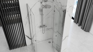 Cabina de dus pliabil Rea Fold N2, 80x110 cm - Img 4