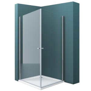 Cabina De Dus PRO ERA ATLANTA DUO , Dimensiuni La Alegere, Deschidere Dubla, Grosime Sticla 6/8 mm, Set Montaj Inclus