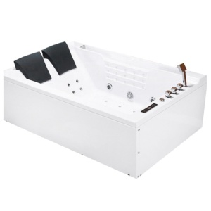 Cada de baie Fenix 180x120 cm , Cu hidromasaj si incalzitor apa, Culoare Alb