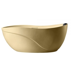Cada De Baie Freestanding, Desing Modern 170x80x71cm, Strat Abraziv , Culoare Cappuccino