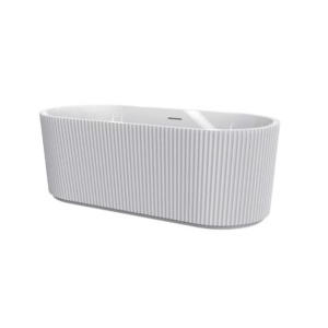Cada de baie Freestanding Florida Salome Riffle, Design Modern, Cu Instalatie Completa - Img 5