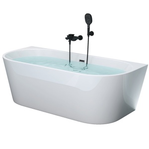 Cada De Baie MARINA 170 cm , Design Modern, Alba