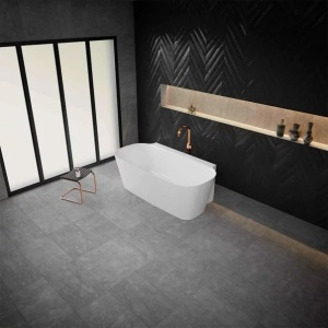 Cada freestanding din compozit Vayer Nova 2 alb 164x83 cm lipita de perete - Img 5