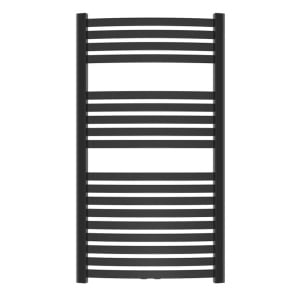 Calorifer de baie PRO INVENA, 54 x 100 cm, negru - Img 1