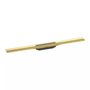 Capac pentru rigola de dus Hansgrohe RainDrain Flex ajustabil auriu lucios 80 cm