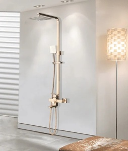 Coloana de dus cu 3 functii, Finisaj Gold Mat