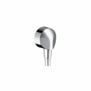 Cot conector dus Hansgrohe FixFit E crom lucios