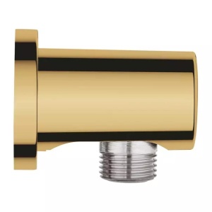 Cot de iesire dus Grohe Rainshower auriu lucios Cool Sunrise - Img 2