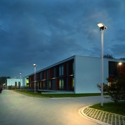 Lampa Solara LED Portabila de Exterior, Neosimply Camping, 1500 lumeni, cu senzori de luminozitate si miscare, Grey - Img 5