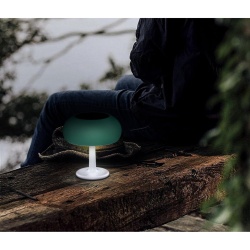 Lampa Solara LED Portabila si Reincarcabila de Interior Exterior, Mushroom Neosimply, 500 lumeni, 4 Moduri de utilizare, panou solar, Green - Img 6