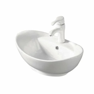 Lavoar pe blat Fluminia Loira New 59x39 cm