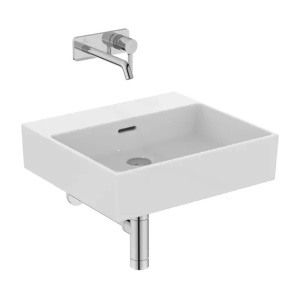 Lavoar suspendat Ideal Standard Atelier Extra alb lucios cu orificiu preaplin 50 cm - Img 5