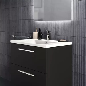 Lavoar suspendat Ideal Standard i.life B alb lucios 81 cm cu orificiu baterie si preaplin - Img 5