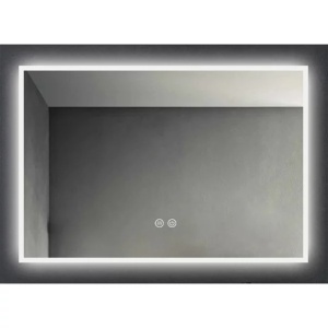 Oglinda dreptunghiulara Fluminia Siza cu iluminare LED si dezaburire
