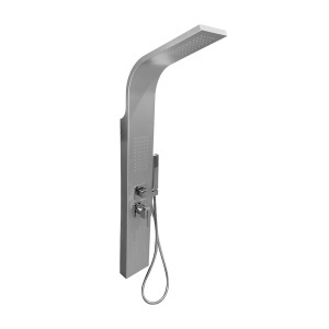 Panou de dus cu hidromasaj WT-L871, Culoare Crom - Img 2
