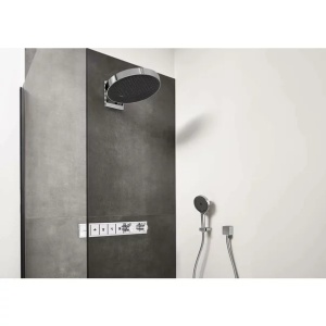 Para de dus Hansgrohe Rainfinity 130 negru mat 3 tipuri de jet - Img 4