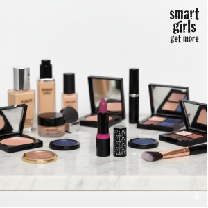 Ruj de buze cu pigment intens Smart Girls Get More, Colectia Long lasting love, rezistent la apa, Sugar Plum - Img 6