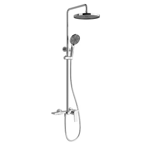 Set de dus AMANDA, Cu trei functii, Design modern , Culoare Crom