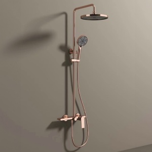 Set de dus AMANDA, Cu trei functii, Design Modern , Culoare Rose Gold - Img 7