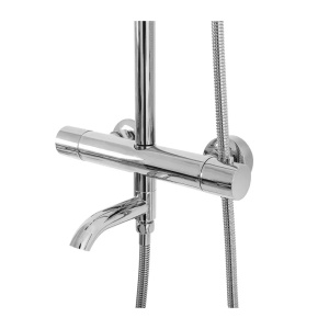 Set de dus cu termostat PRO LUNGO, Crom - Img 6