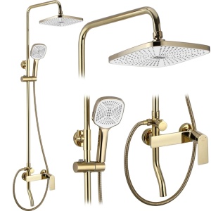 Set dus REA STORM , Culoare Gold