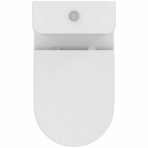 Set vas WC Ideal Standard Ellisse rimless BTW cu capac softclose alb si rezervor - Img 6
