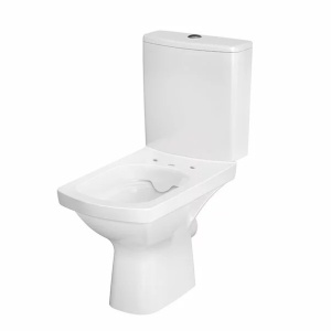 Set vas WC pe pardoseala Cersanit Easy New Clean On cu rezervor si capac inchidere lenta - Img 3